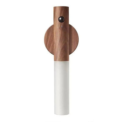 Creative LED Wood Wall Light Motion Sensor Type-C Night Lamp