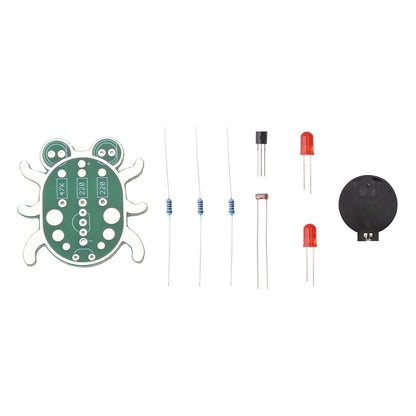 Weevil Eye Electronic DIY Soldering Kit for Beginners | Fun STEM Learning Project for Students and Parent-Child Interaction