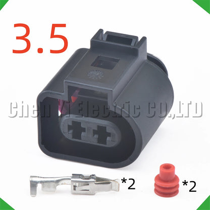 2 Pin Fluid Pump & Oil Cooling Valve Connector 1J0973722 For VW Audi