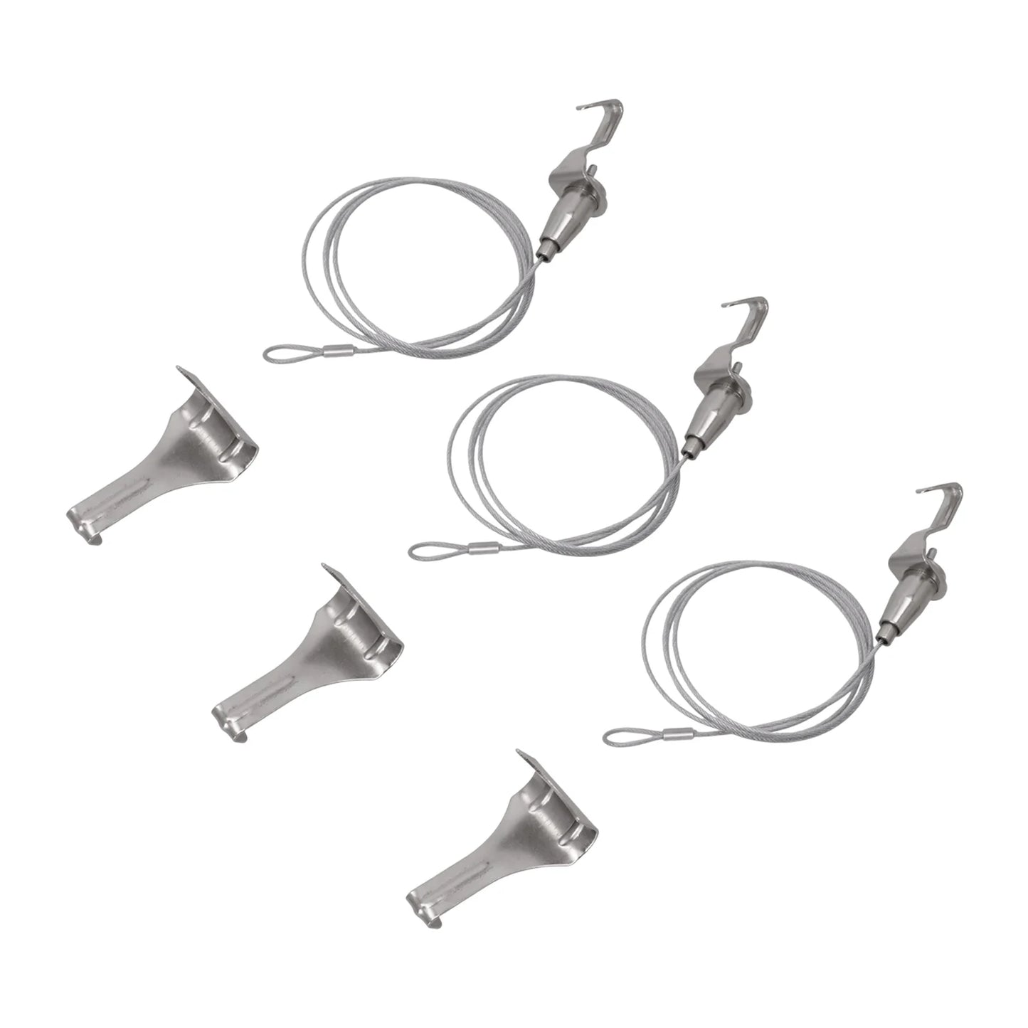 Stainless Steel Adjustable Picture Hanging Cable System Supporting Up to 66 lbs Perfect Solution for Home or Gallery Use