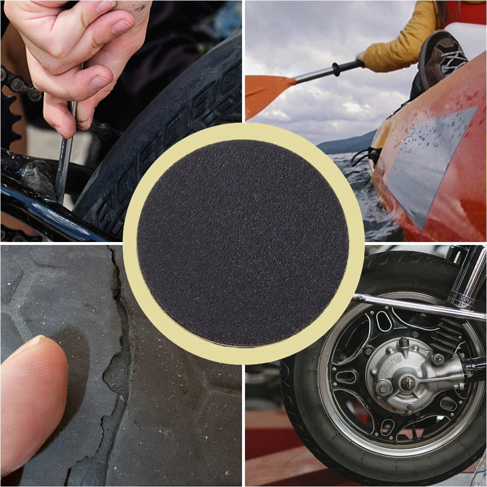 Bike Tire Repair Glue-Free Patch Quick Tyre Repair Pad