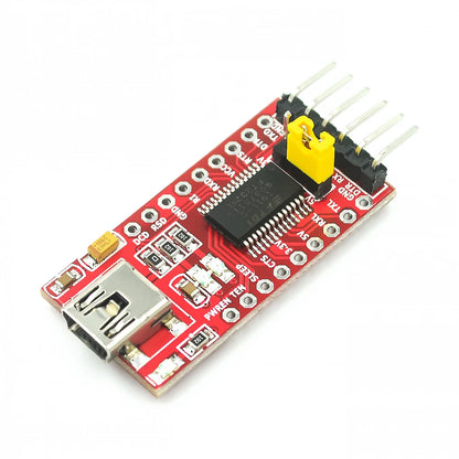 FT232RL USB to TTL Serial Adapter Module 5V 3.3V FT232 USB to 232 Converter for Arduino and MCU