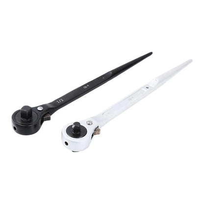 1pcs Quick-action Ratchet Wrench Dual-Ended 12 & 38 Ratchet Wrench For Aircraft Maintenance Wrench Manual Tools