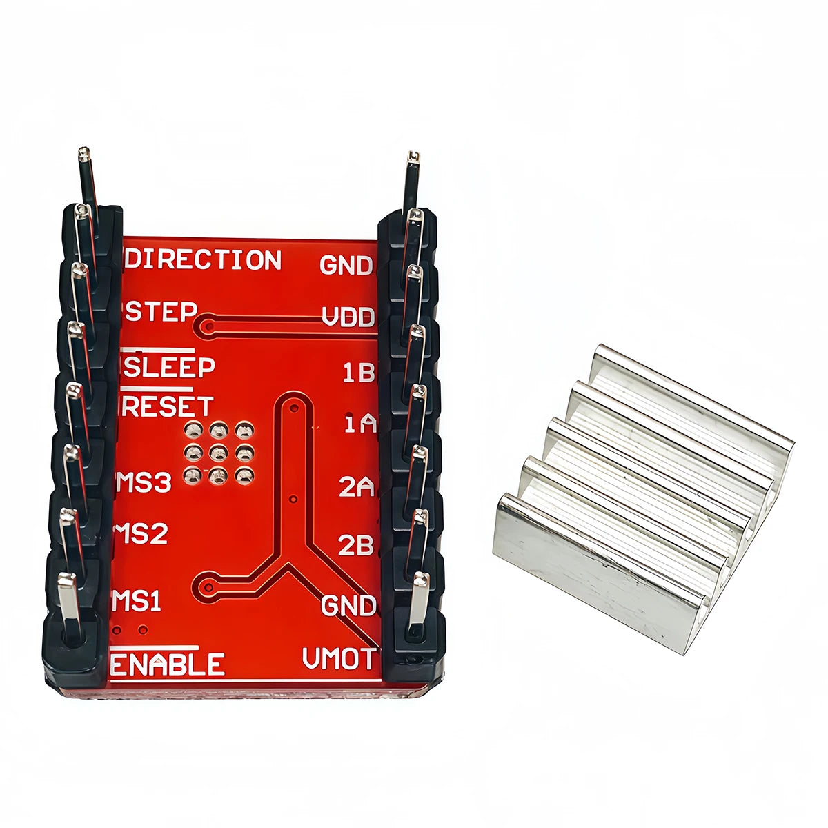 A4988/DRV8825 Stepper Motor Driver Module with Heat Sink, StepStick Carrier for 3D Printers and Arduino