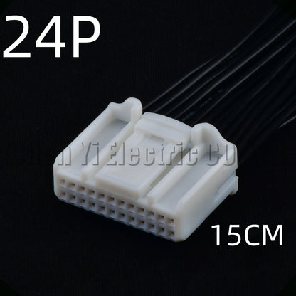 24 Pin Audio Navigation Host Connector 1473413-1 1376103-1 1318917-1 for Toyota Nissan