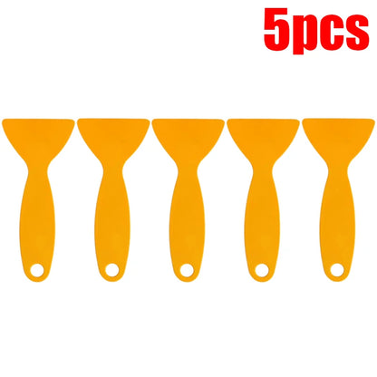Yellow Scraper Car Film Application Tools Universal Auto Film Wrap Tint Tinted Sticker Scraper Hard Sticker Smooth Squeegee Kit
