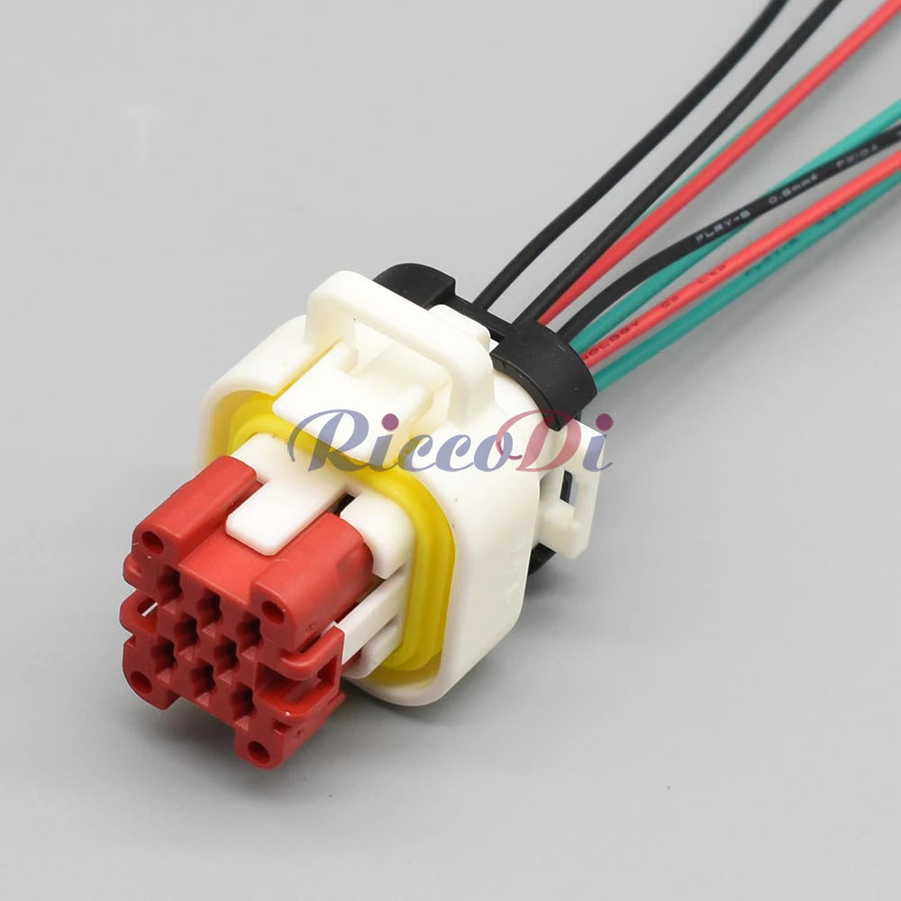 DJ7088C1-1.3-21 / DJ7088C2-1.3-21 Automotive 8-Pin Connector — Male Female Electrical Wiring Harness Socket