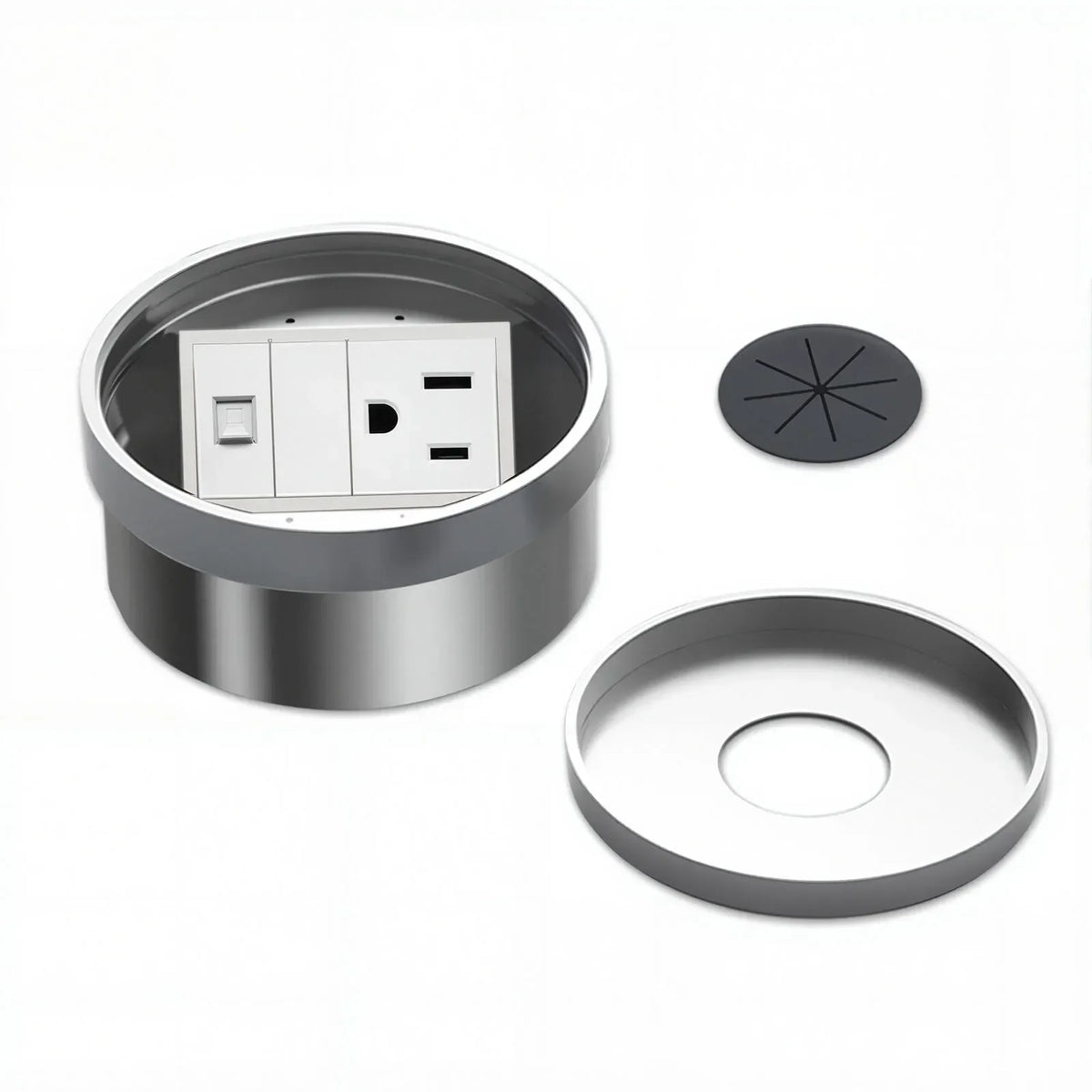 Embedded Hidden Ground Plug Flush Design Stainless Steel Compressive A ...