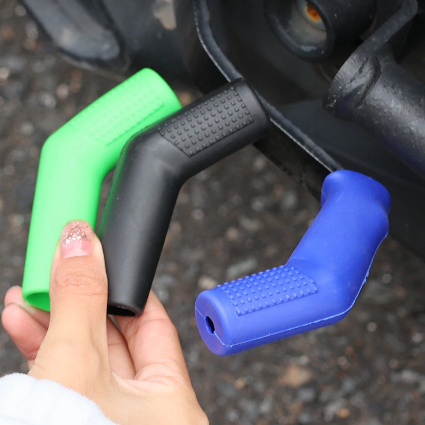 Universal Motorcycle Gear Shift Lever Cover – Rubber Shifter Boot Protector Anti-Scuff Guard for Moto Accessories