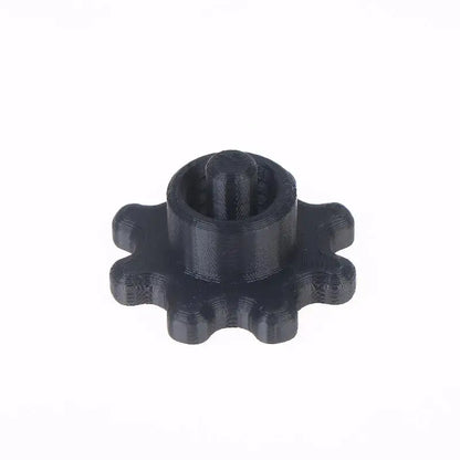 New 10PCS Orange Glass Glue Caps - Durable Plastic Sealing Caps For Standard Glue Bottles, Portable Decoration Tools