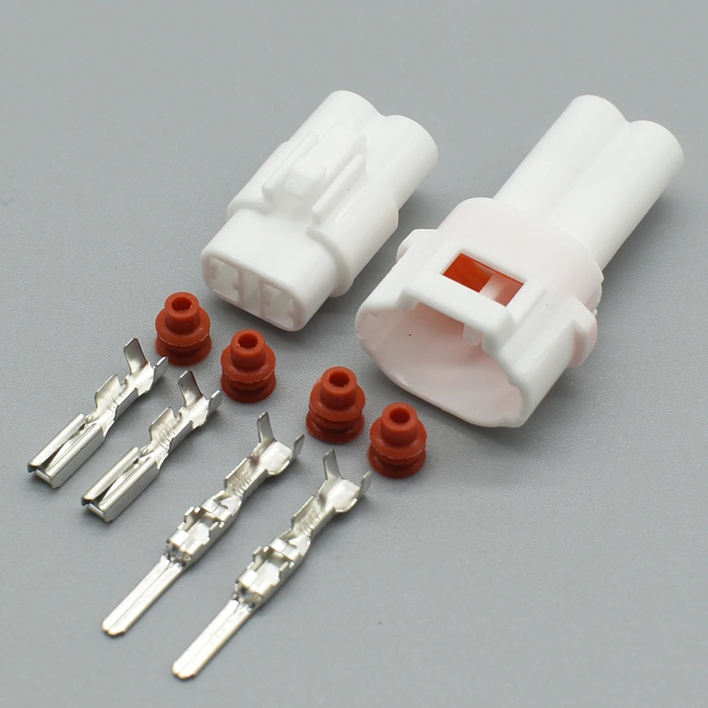 2 Pin Waterproof Auto Connector Plug Male Female Housing for Honda MT090 6187-2171 6180-2181