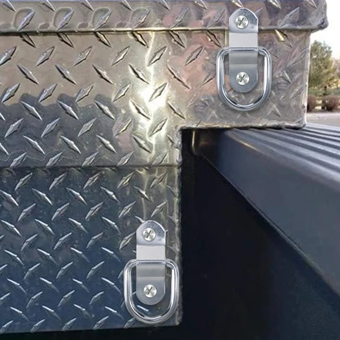 Surface Mount D Ring Tie Down Clip for Trailer Truck Fastener