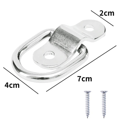 Surface Mount D Ring Tie Down Clip for Trailer Truck Fastener