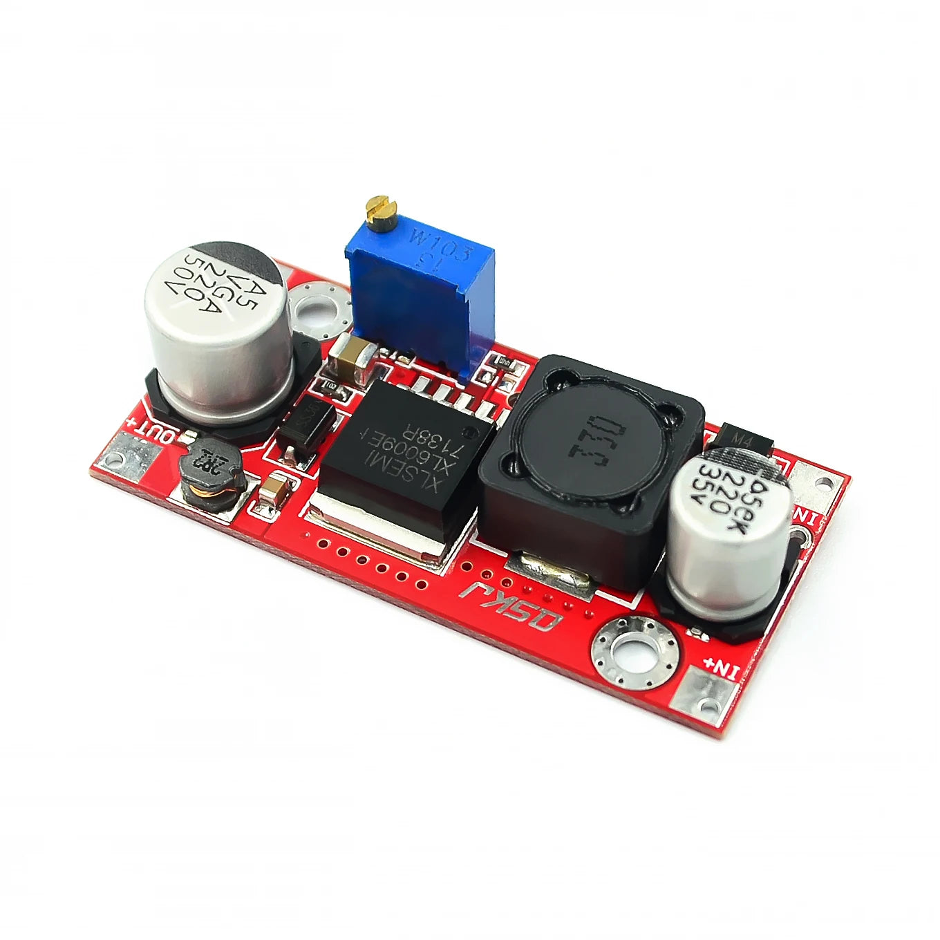 XL6009 DC-DC Adjustable Boost Converter Module 5–32V to 5–50V High Performance Low Ripple