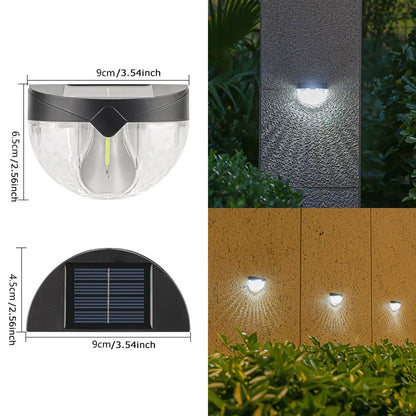 High Bright Solar Wall Light with Motion Sensing Outdoor LED Type-C Rechargeable Waterproof Lantern for Garden Balcony Staircase