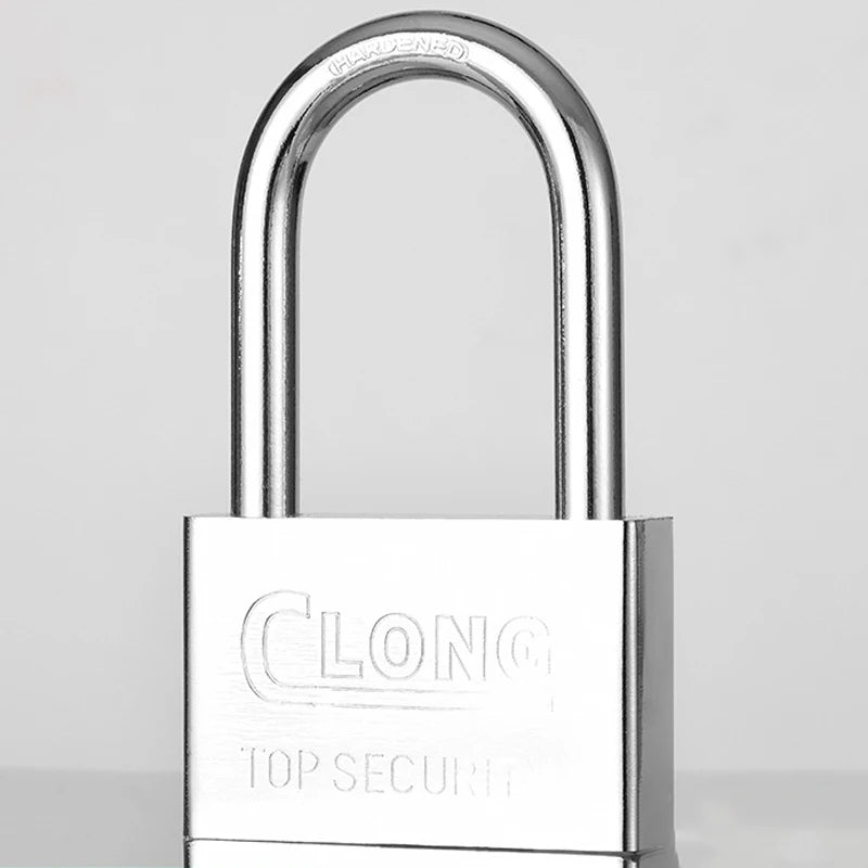 Stainless Steel Waterproof Padlock Same Key Open All Locks