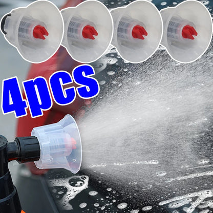 16mm Foam Nozzle Car Wash Foam Spray Nozzle Windscreen Fan Foam Nozzle Internal Thread Car Wash Water Gun Nozzles
