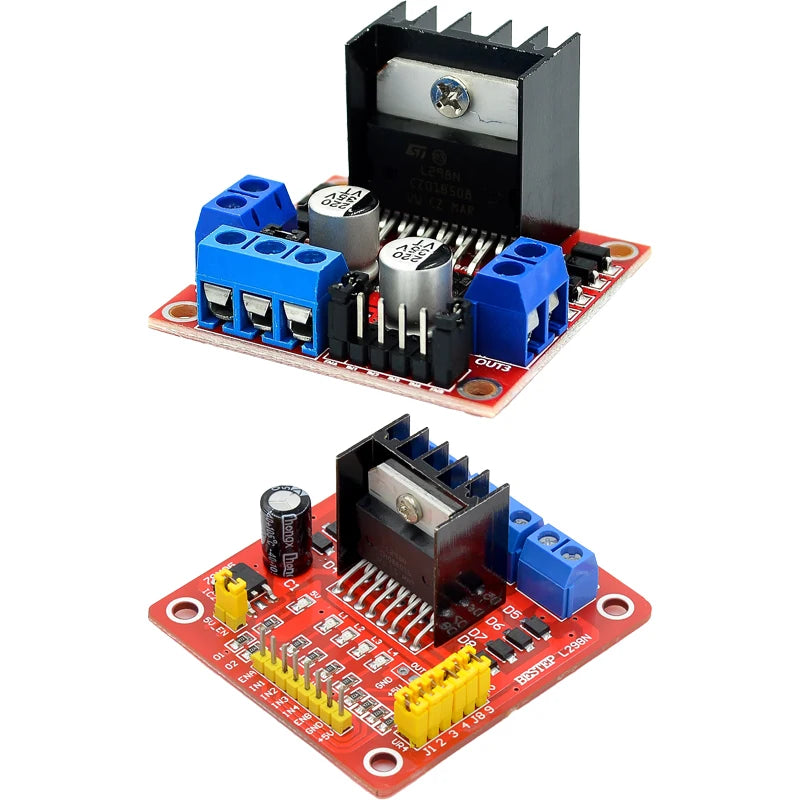 L298N Dual H-Bridge Motor Driver Board Module for DC and Stepper Motors Robot Car Control