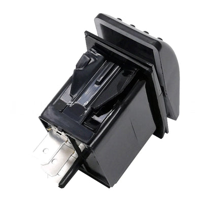 SPDT Waterproof Switch 20A 12/24VDC Rocker Switch (ON)-OFF-(ON) Rectangular Rocker Switch For Automotive Supplies
