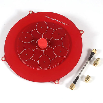 165mm Antenna Image Transmitter 14dBi Gain 150mm Triple Feed Patch 5.8Ghz For Pagoda Array FPV Antenna Image Transmitter