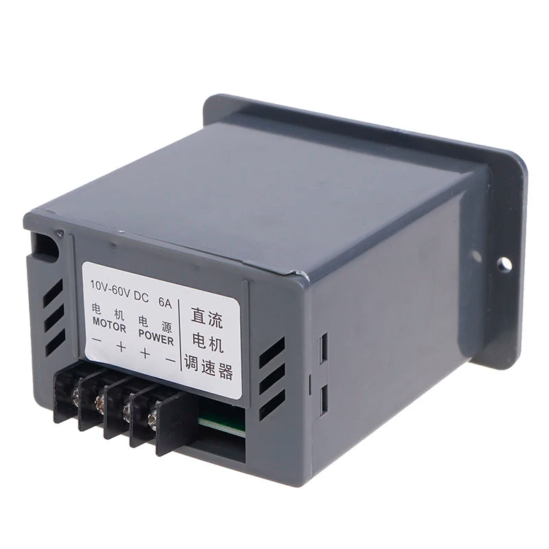 New 12V 24V 36V 48V PWM DC Motor Speed Controller Reversible Switch 6A Regulator
