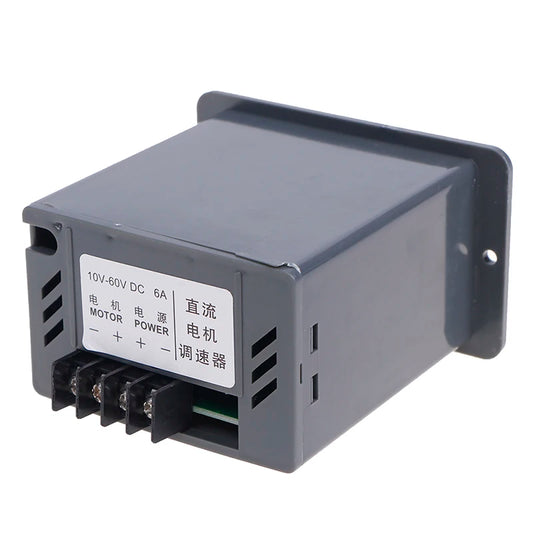 New 12V 24V 36V 48V PWM DC Motor Speed Controller Reversible Switch 6A Regulator