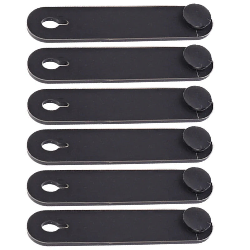 5/10/20Pcs Motorcycle Rubber Frame Securing Cable Wiring Harness Power Cord Tie Clutch Line Brake Ties Elastic Fix Accessories