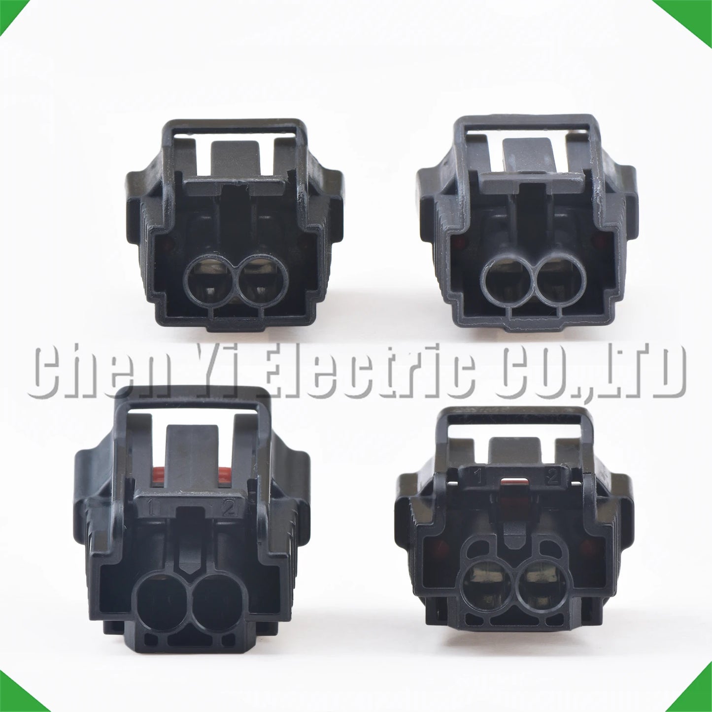 2 Pin Fuel Injector Connector 06A973722 8E0973722 6189-6872 for VW Audi with 15cm Wire