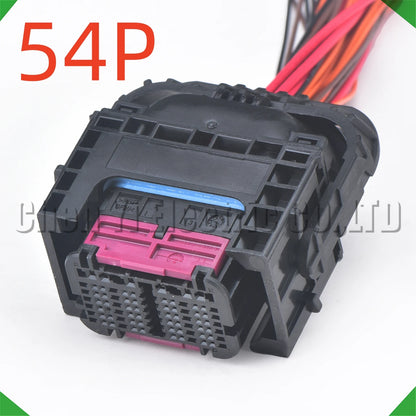 54 Pin ECU Connector Wire Harness Plug for BMW & Mercedes-Benz