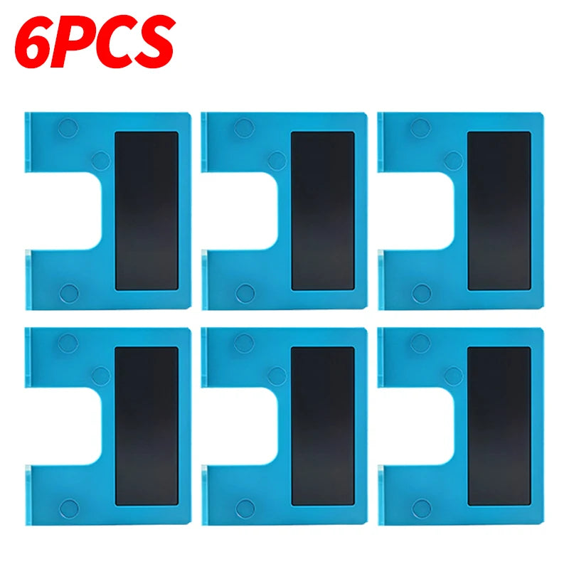 10/1Pcs Hinge Quick Installation Assistant Door Panel Gap Quick Adjustment Magnetic Cabinet Door Hinge Installation Fixed Plate