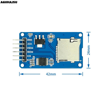 Micro SD / TF Card Reader Module – SPI Interface with Level Converter for Arduino