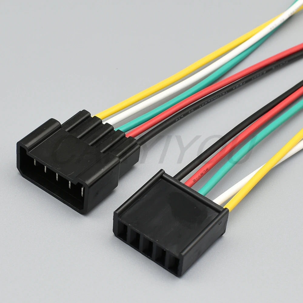 5-Pin Citroen Glass Lift Switch Connector DJ7051-6.3-11 Male Plug PA66 High Current