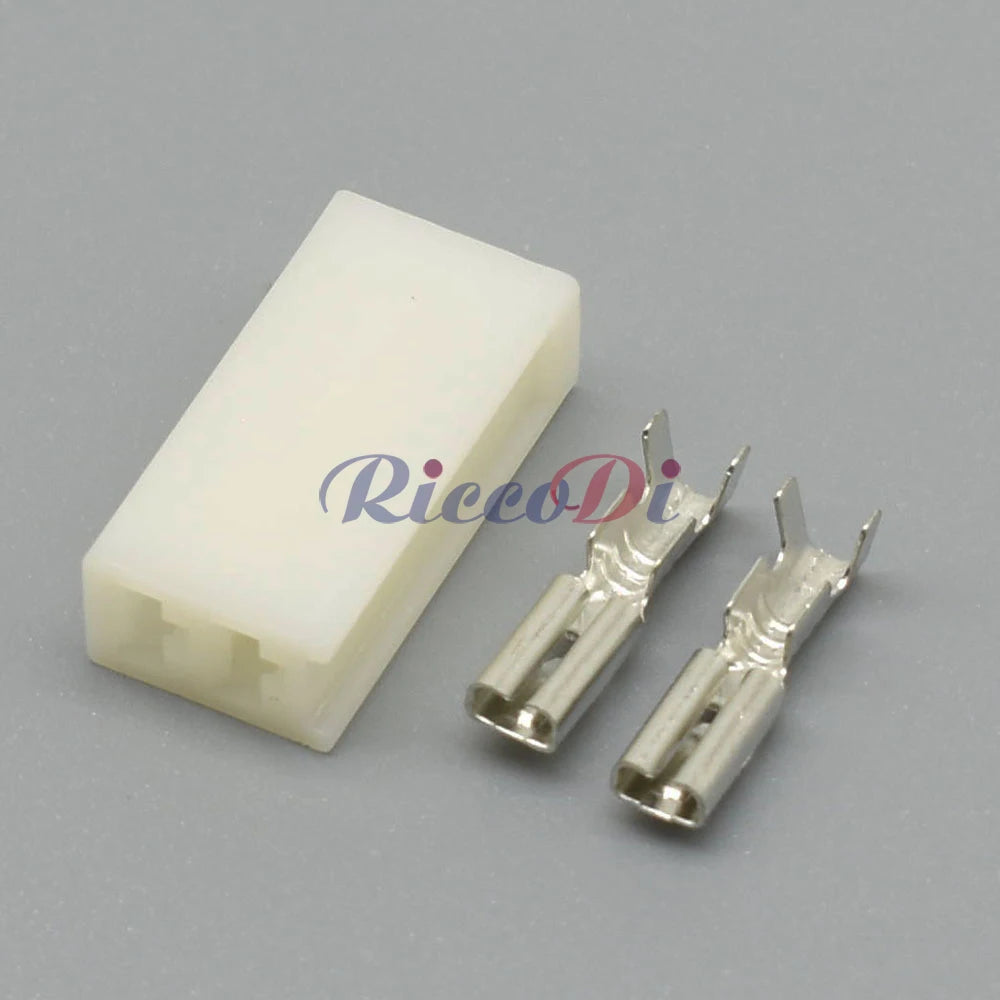 DJ7021-2.8-11/21 2-Pin 2.8mm Automotive AC Compressor Wire Connector Socket
