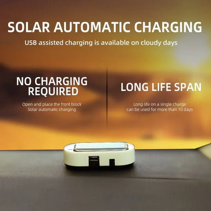 Solar Powered Fake Security Alarm LED Flashing Anti-Theft Light 2/1PCS