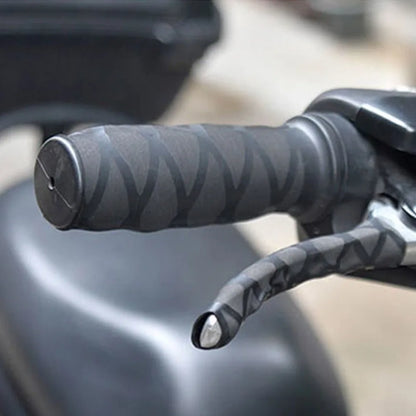 Non-Slip Motorcycle Handlebar Sleeve Thermal Shrinkage Heat Shrinkable Cover Rubber Safety Brake Grip Sleeve Protector Covers