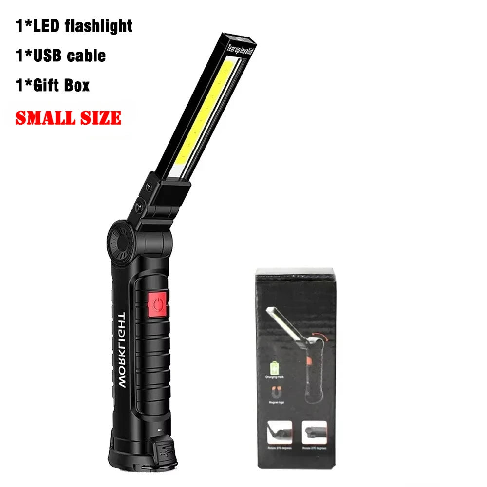 395NM Mini UV LED Flashlight Rechargeable Blacklight Lamp
