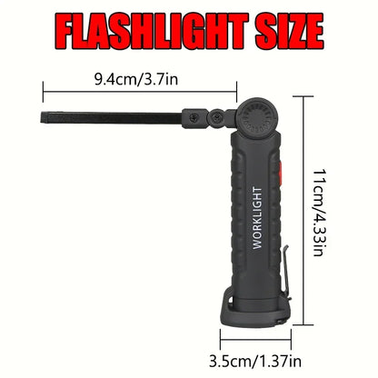 395NM Mini UV LED Flashlight Rechargeable Blacklight Lamp
