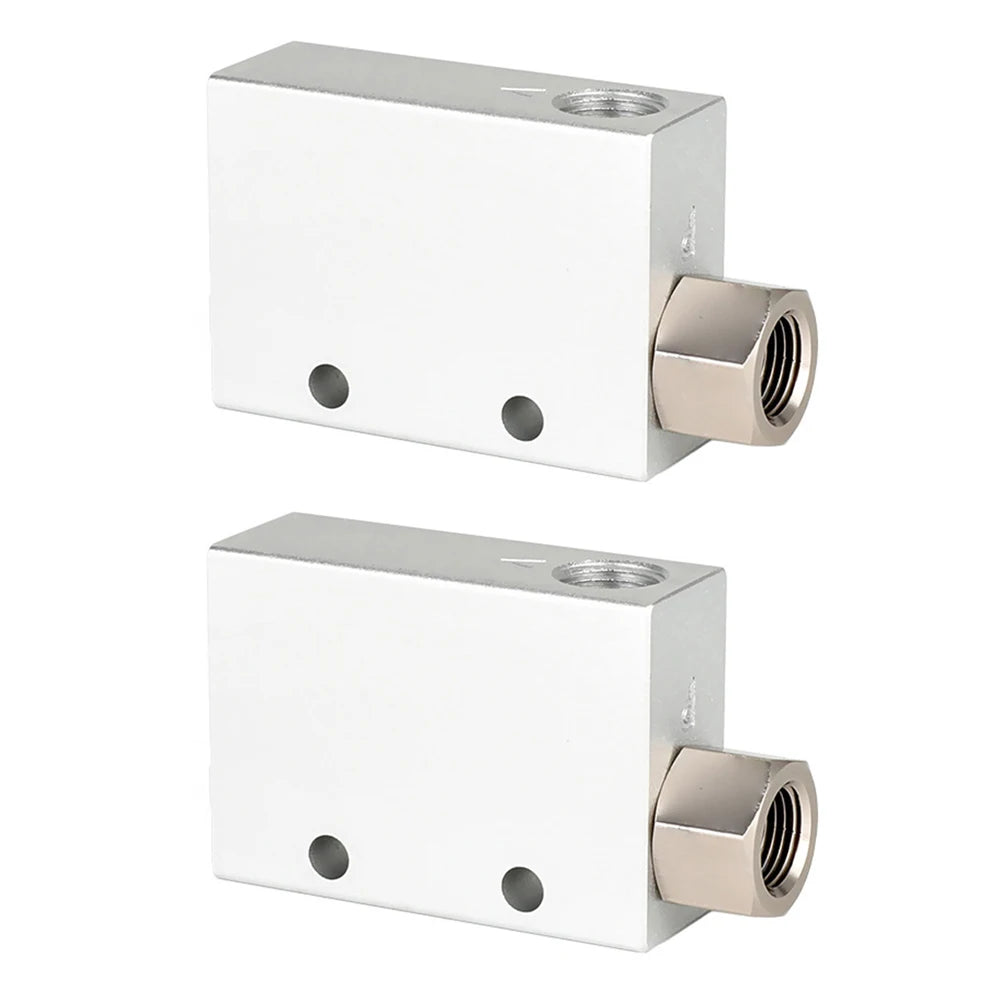 Vacuum Generator Pneumatic Control Valve CV1025 Air Exhaust Ejector Aluminum Alloy Resistant with Threaded Ends