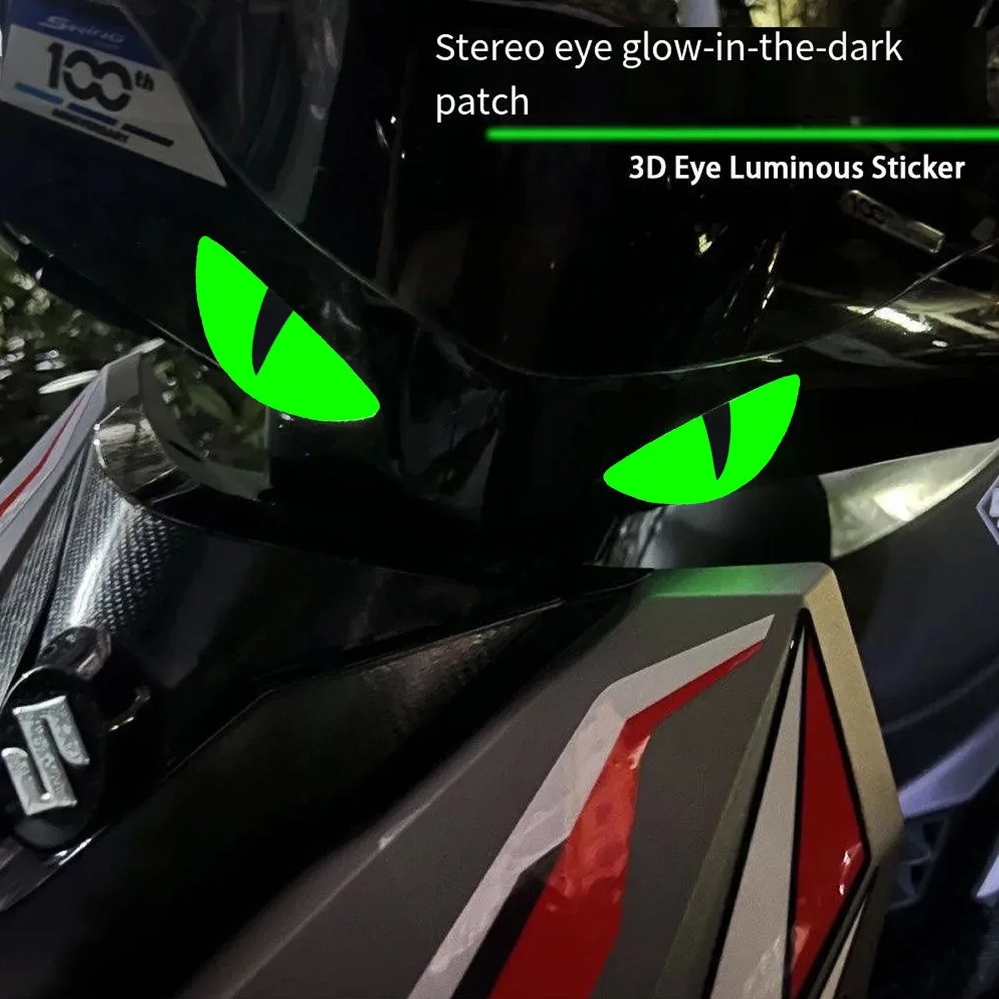 Luminous Motorcycle Headlight Sticker for Vespa GTS Sprint