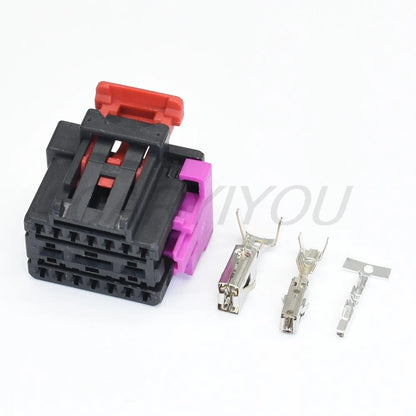 8K0972483 / 4F0972575 Automotive 17-Pin Power Seat Connector — VW / Audi Electric Seat Adjustment Control Plug