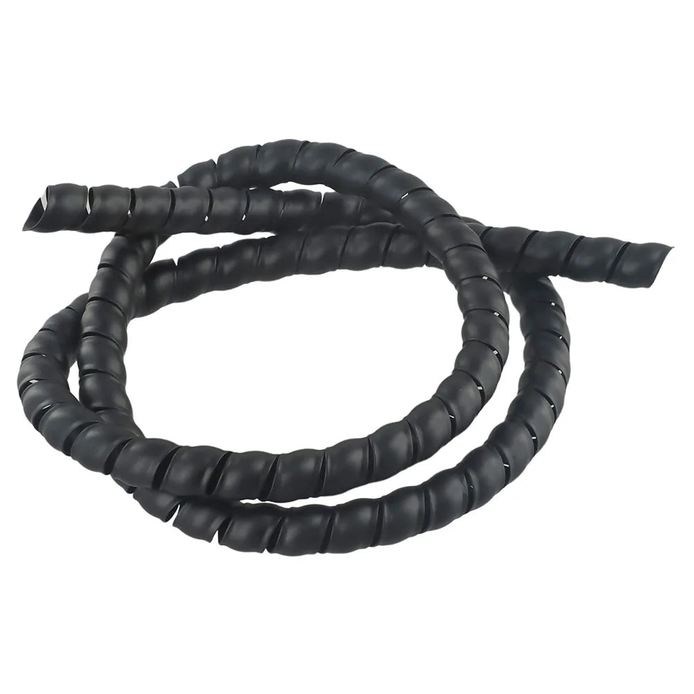 Spiral Wire Protector Hose Tube 1Meter for Cable Management and Protection in Home Office and Workshop Environments