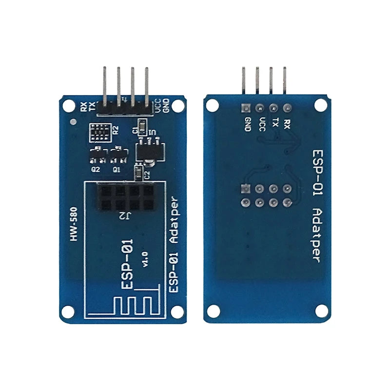 ESP8266 ESP-01 Serial WiFi Adapter Module 3.3V/5V Breakout PCB for Arduino