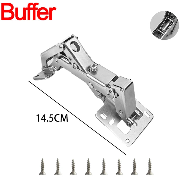 Adjustable Soft Close Cabinet Hinge 130-170° Hydraulic Furniture