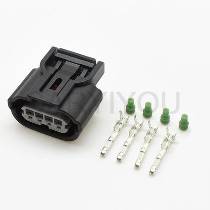 4 Pin Automotive Waterproof Terminal Connector Plug Female Male Brass Socket 6189-6948