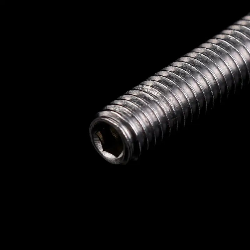 POM Head Stainless Steel M6 Buffer Screw 10PCS | Nylon Tip Wire Setting Machine Rice Screw