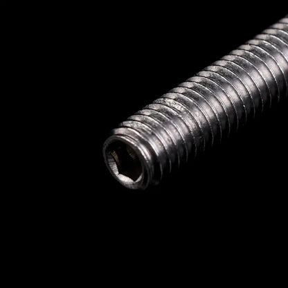 POM Head Stainless Steel M6 Buffer Screw 10PCS | Nylon Tip Wire Setting Machine Rice Screw