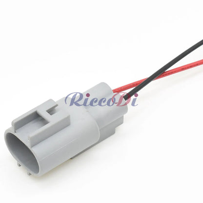 2 Pin Waterproof Electronic Fan Connector Plug Male Female for Toyota Ford Focus Mazda Haima 176142-2 76143-6