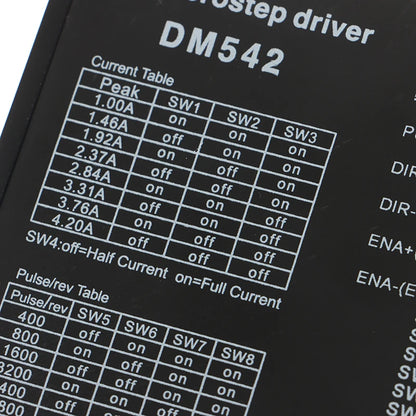 DM542 2-Phase Digital Stepper Motor Driver Controller