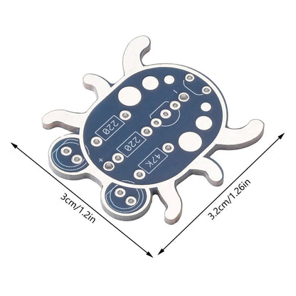 Weevil Eye Electronic DIY Soldering Kit for Beginners | Fun STEM Learning Project for Students and Parent-Child Interaction