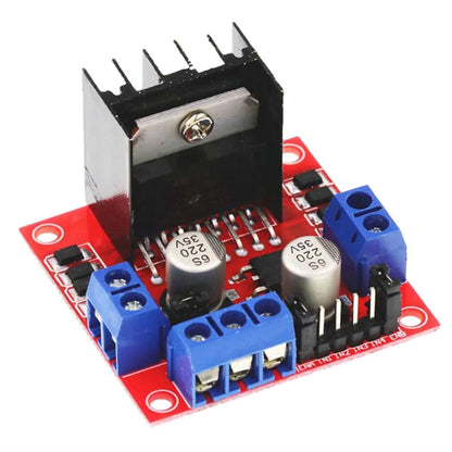 L298N Motor Driver Board Module DC Stepper Motor Controller For Robot Car 5V H Bridge Drive 25W For Power Supply